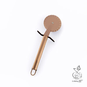 Cortador de Onda para Pizza - Diseño en Tono Cobre Elegante y Funcional