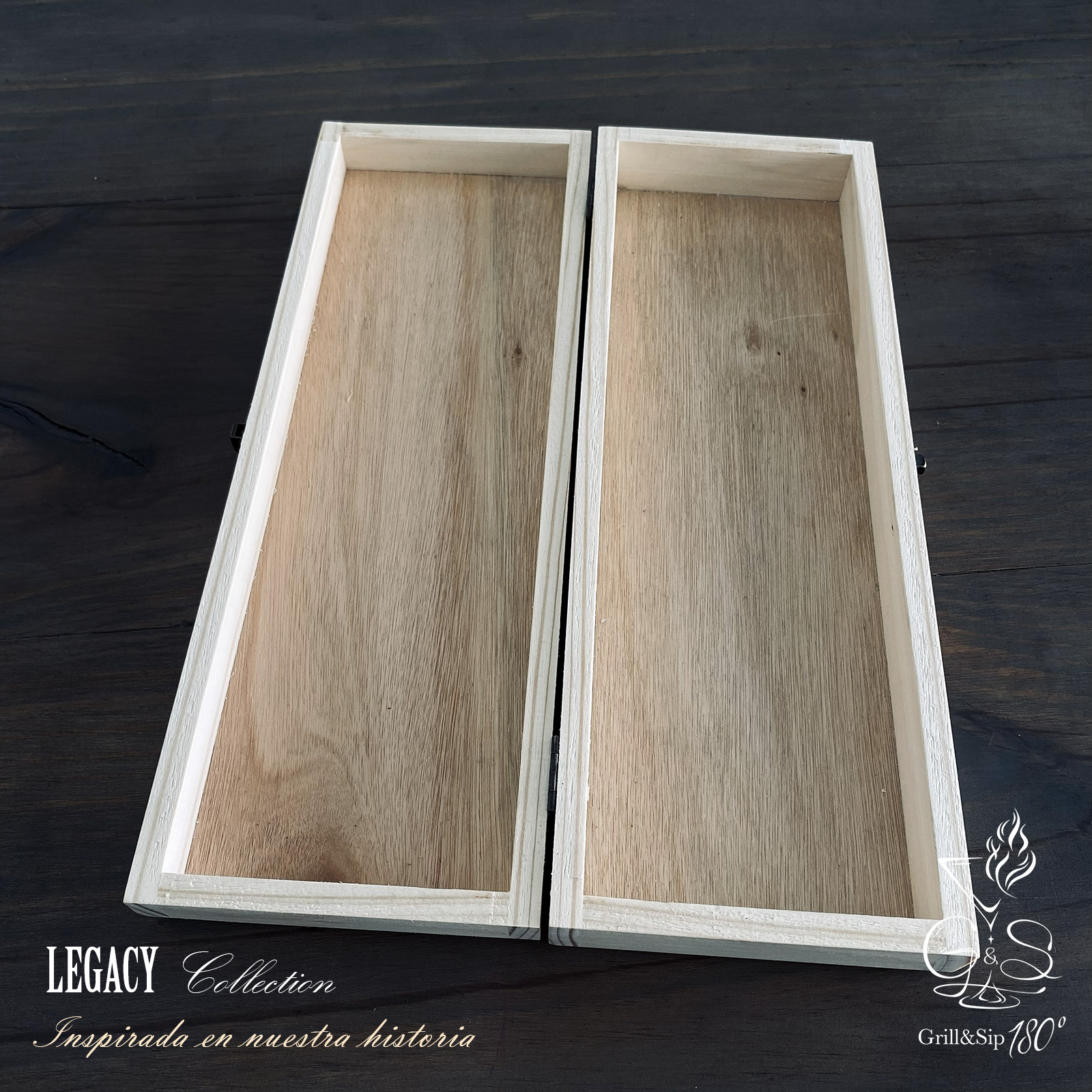 Porta-Cuchillo de Madera Natural Legacy Collection | Grill&Sip 180° - Imagen 4