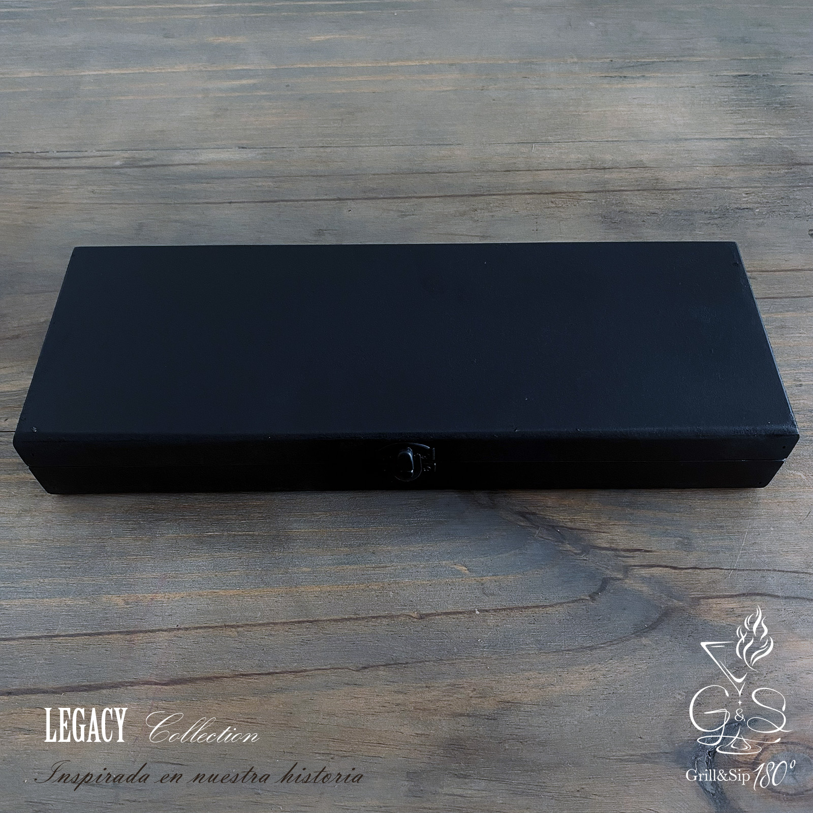 Porta-Cuchillo Negro Mate Legacy Collection | Grill&Sip 180° - Imagen 3