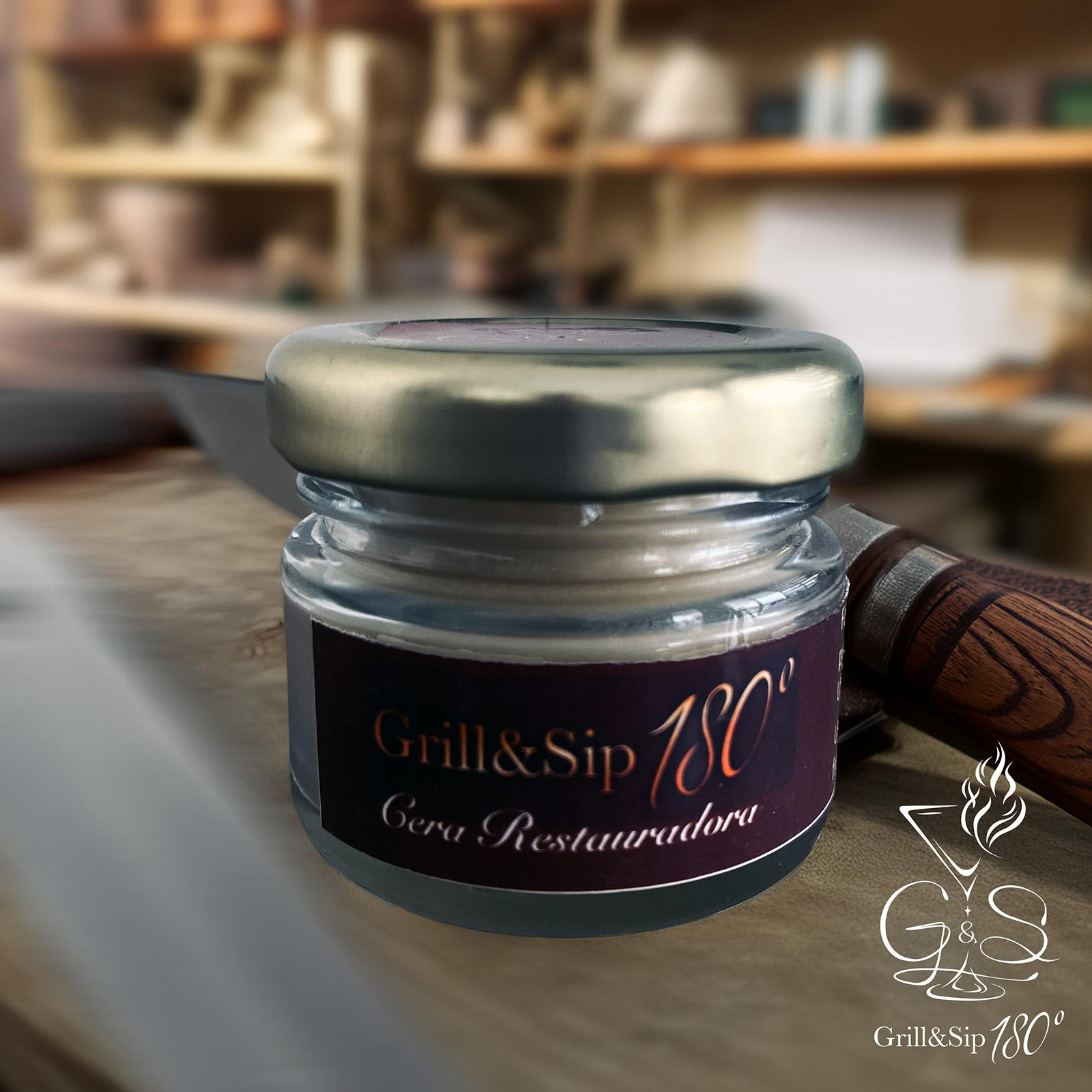 Cera Restauradora de Abeja Grill&Sip - Mantén la Belleza de tu Madera